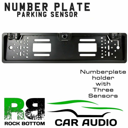 Mini number plate mount - number,