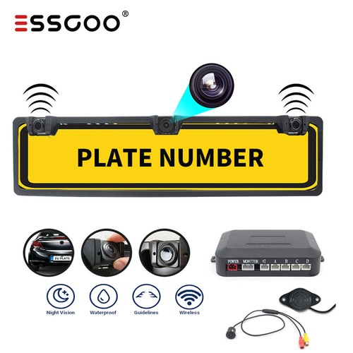 Essgoo car rear - rear, plate