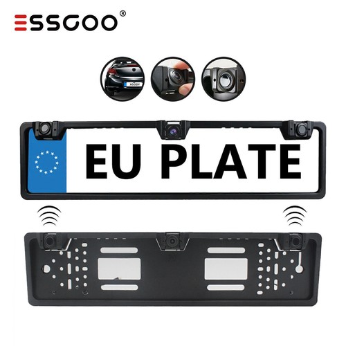 Essgoo rear car number plate - rear,