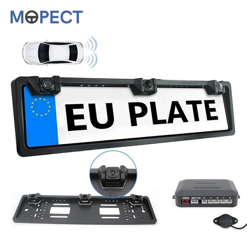 Mopect car rear number plate - car,